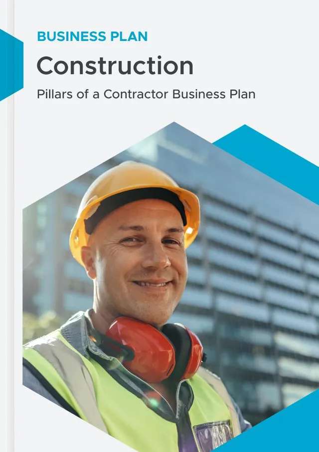 construction business plan template free download